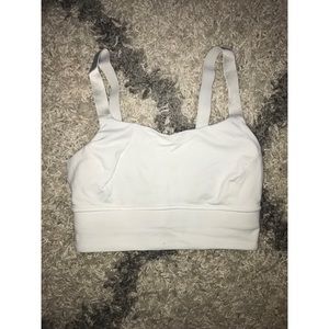 Lululemon White Sports Bra Size Small